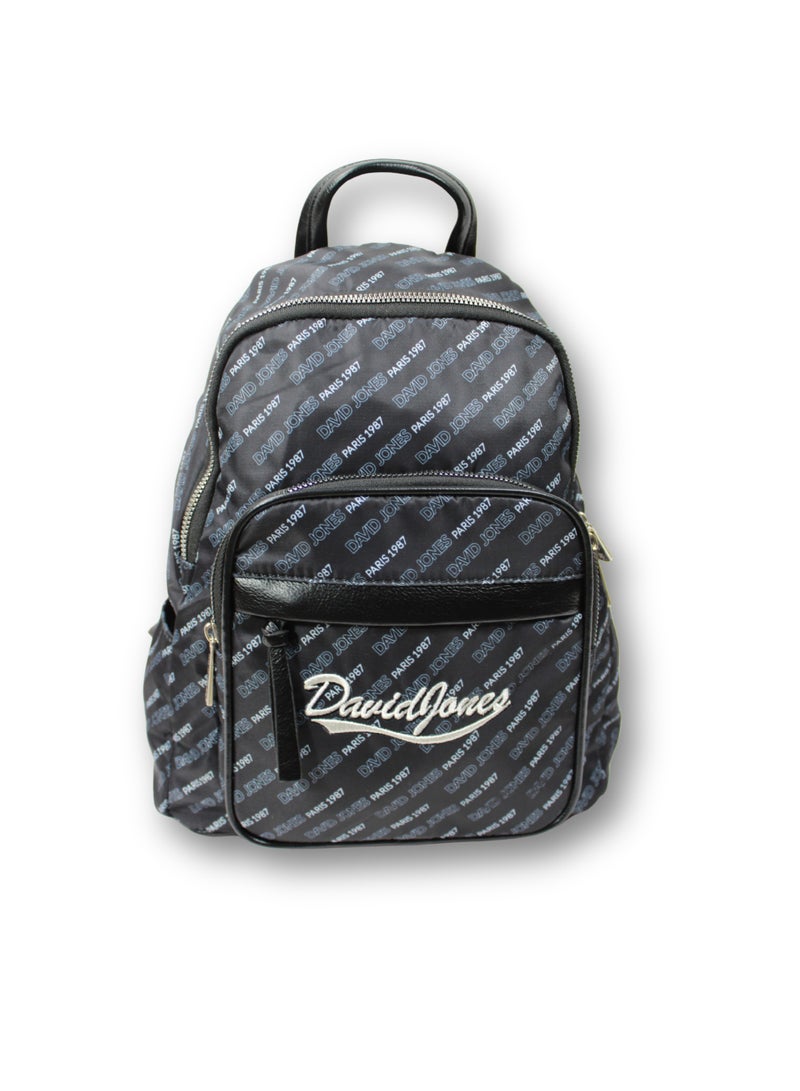 David Jones Women's Backpack Stylish and Durable Everyday Carry | Color Black (6889-4) - Image 1